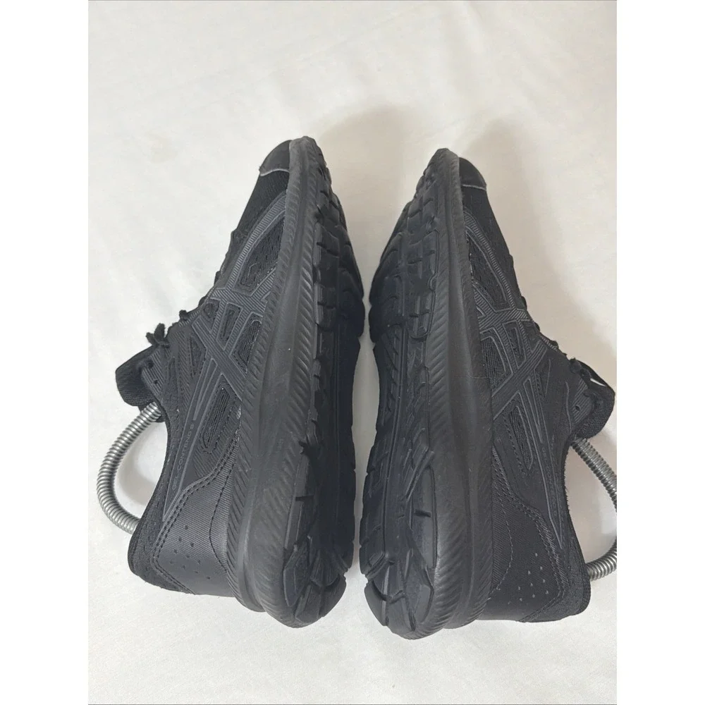 Asics Shoes Mens US 9.5 Gym Fit A+ Black Gel Contend 5 Running Sneakers Trainers